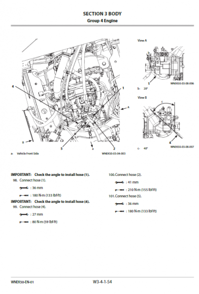 Hitachi ZW220-6 Wheel Loader Service Repair Manual