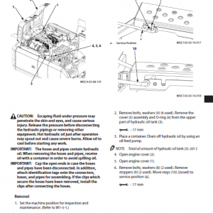 Hitachi Zx210-6, Zx210lc-6, Zx240n-6 Excavator Service Manual