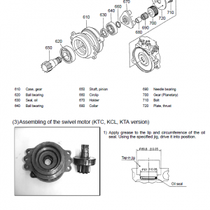 Kubota Kx91-3, Kx101-3 Excavator Workshop Service Manual