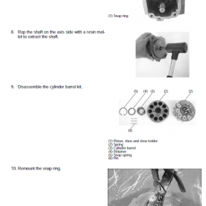 Kubota U17, U17-3 Excavator Workshop Service Manual