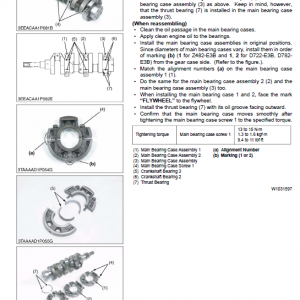 Kubota U17-3a Excavator Workshop Service Manual