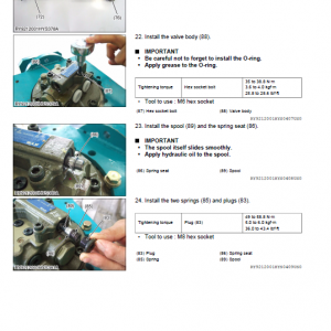 Kubota U48-4, U55-4 Excavator Workshop Service Manual