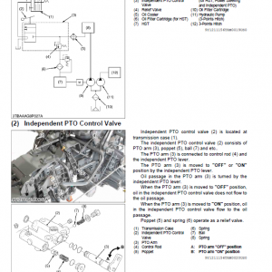 Kubota B2301, B2601 Tractor Workshop Service Manual