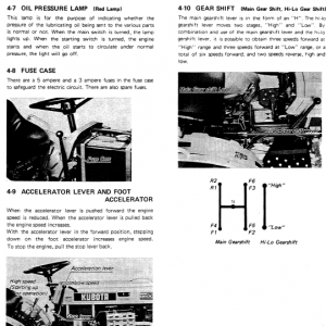 Kubota B6000 Tractor Workshop Service Manual