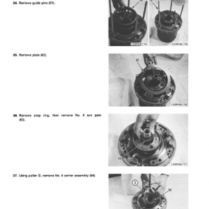 Komatsu D21a-8 And D21p-8 Dozer Service Manual