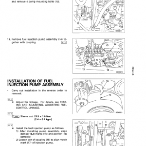 Komatsu D155ax-3 Dozer Service Manual