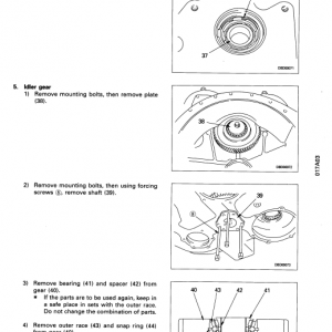 Komatsu D155a-3 Dozer Service Manual