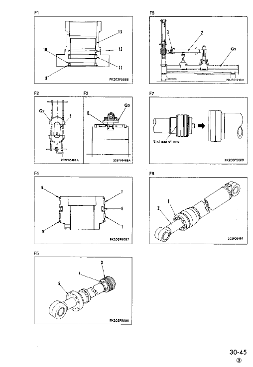 Komatsu Pw170-5 Excavator Service Manual