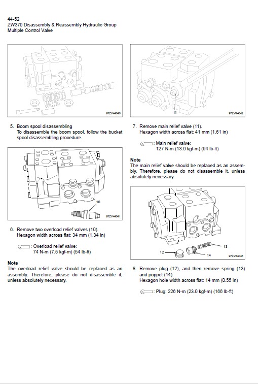 Hitachi Zw370, Zw370-g Wheel Loader Service Manual