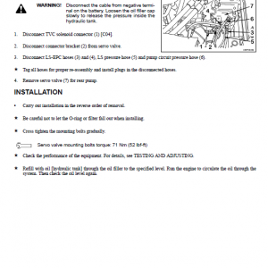 Komatsu Pw400mh-6 Excavator Service Manual