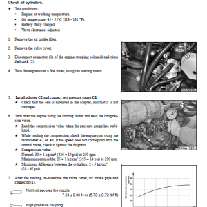 Komatsu Sk815-5n, Sk815-5na Skid-steer Loader Service Manual