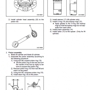 Komatsu D375a-6, D375a-6r Dozer Service Manual