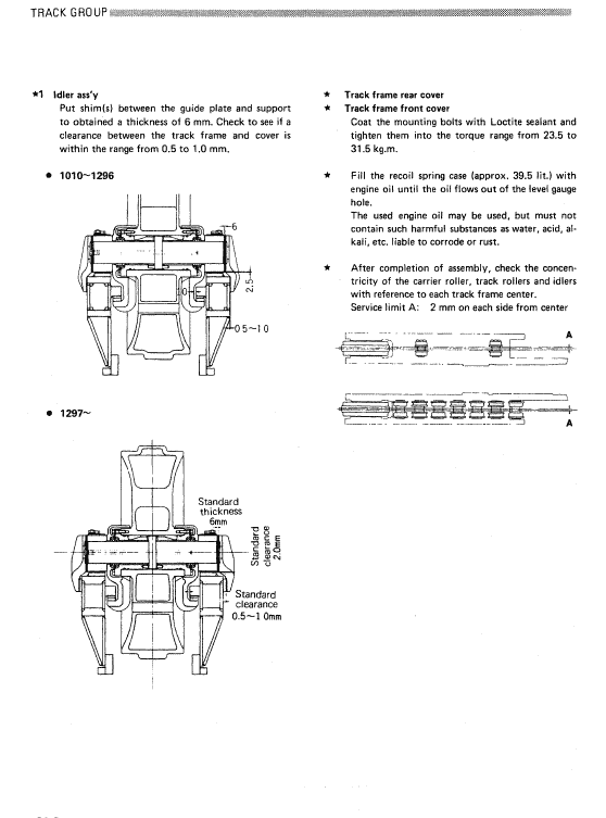 Komatsu D355-a1 Dozer Service Manual