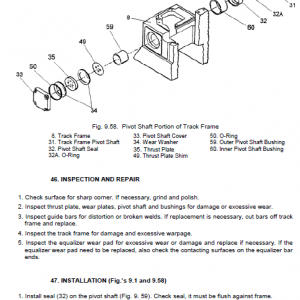 Komatsu Dresser Td-40c Dozer Service Manual