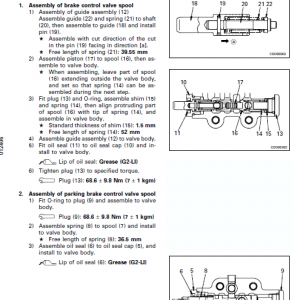 Komatsu D41e-6, D41p-6 Dozer Service Manual