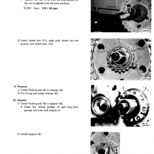 Komatsu D60a-8, D60e-8, D60p-8, D60pl-8 Dozer Service Manual