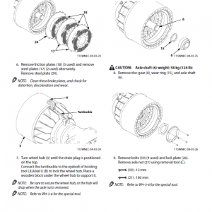 Hitachi Zw550-6 Wheel Loader Service Manual