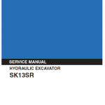 Kobelco Sk13sr Excavator Service Manual