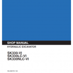 Kobelco Sk330-6, Sk330lc-6 And Sk330nlc-6 Excavator Service Manual