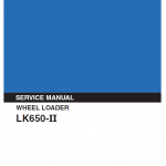 Kobelco Lk650 Ii Wheel Loader Service Manual