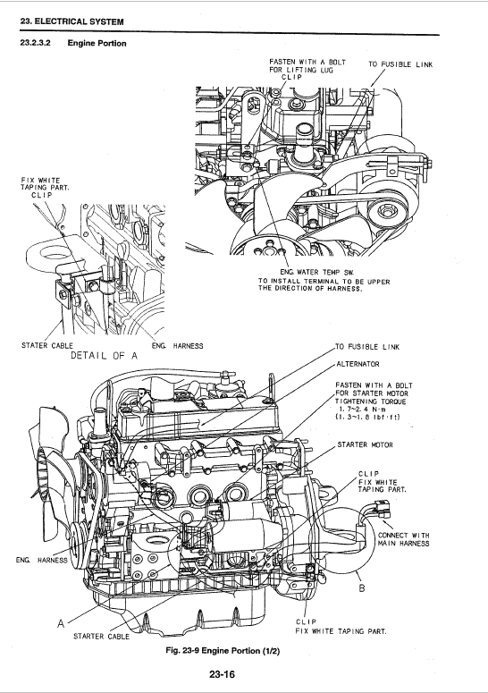Kobelco Sk50sr-3 Excavator Service Manual