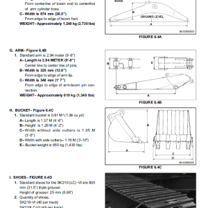 Kobelco Sk210lc, Sk250lc Excavator Service Manual