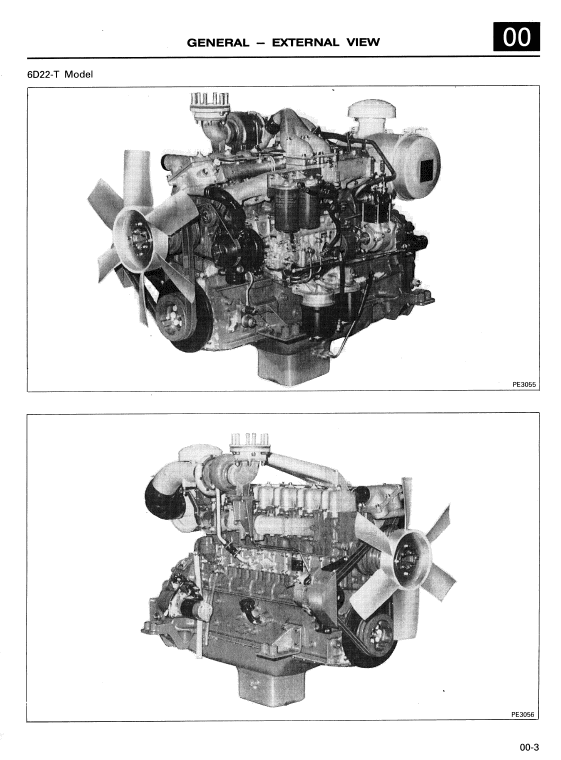 Mitsubishi 6d22, 6d22-t, 6d22-tc Engine Workshop Service Manual