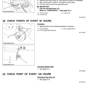 Kubota Rc72-38 Rotary Mower Workshop Manual