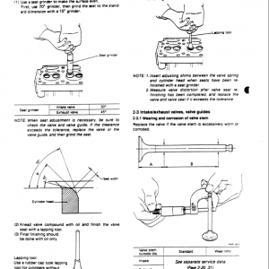 Yanmar 2tn 3tn 4tn Engine Workshop Service Manual