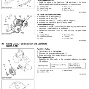 Kubota Z18, Zd21, Zd28 Mower Workshop Service Manual