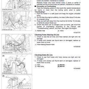 Kubota Mx4700, Mx5100 Tractor Workshop Service Manual