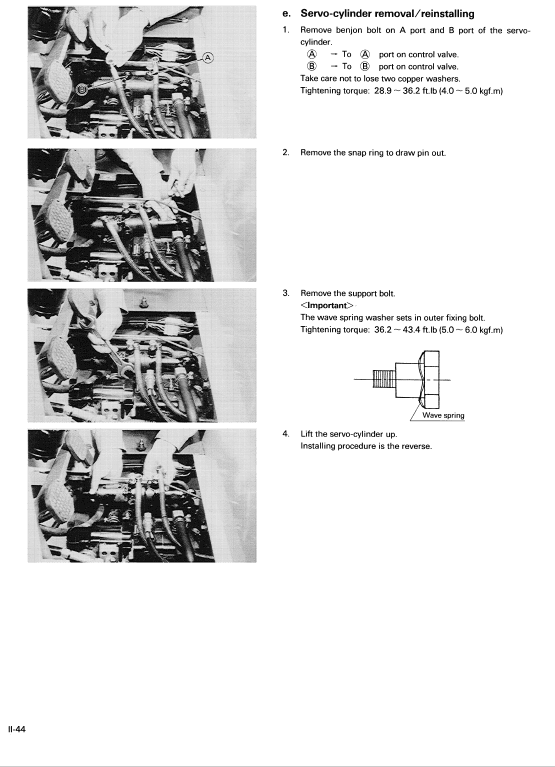 Kubota R310, R310b, R410, R410b Wheel Loader Workshop Manual