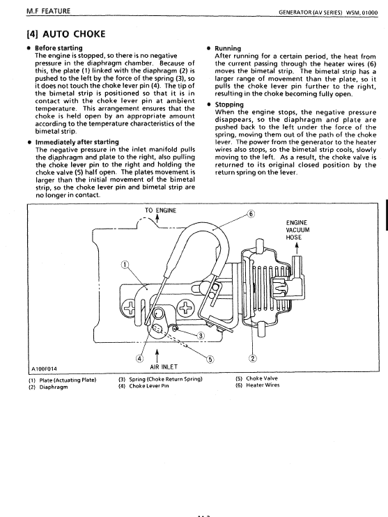 Kubota Av16, Av38, Av55, Av65 Generator Workshop Manual