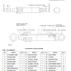 Kobelco 140srlc-3 Tier 4 Excavator Service Manual