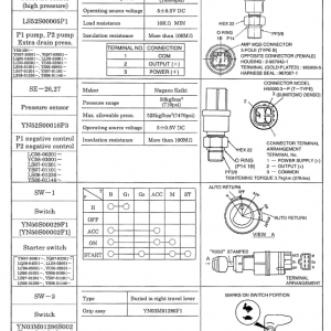 Kobelco Sk480lc-6 Excavator Service Manual