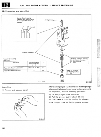 Mitsubishi 6D14, 6D15, 6D16 Engine Worskhop Service Manual