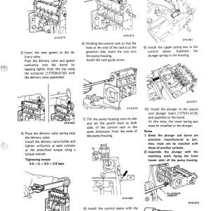 Nissan Fd6, Fd6t Engine Workshop Service Manual