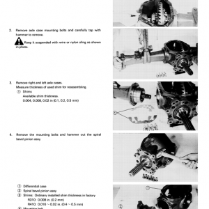 Kubota R310, R310b, R410, R410b Wheel Loader Workshop Manual