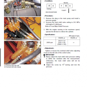 Kubota R420a, R520a, R420s, R520s Wheel Loader Workshop Manual