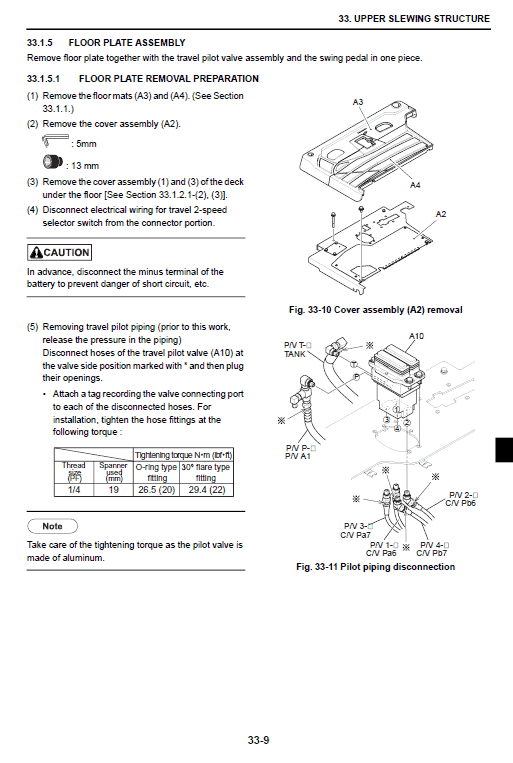 Kobelco Sk17sr-3 Excavator Service Manual