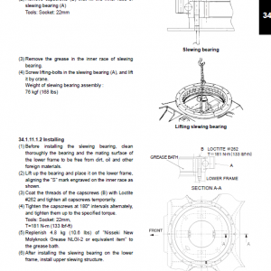 Kobelco Sk170-9 Excavator Service Manual