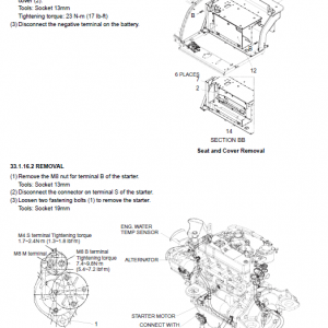 Kobelco Sk55srx-t4 Excavator Service Manual