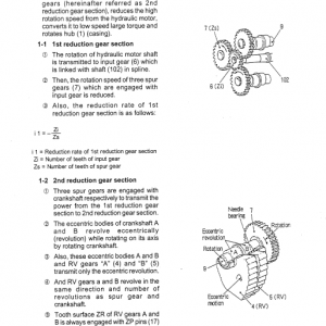 Kobelco Sr70, Sr115, Sr135, Sr200, Sr235 Excavator Service Manual