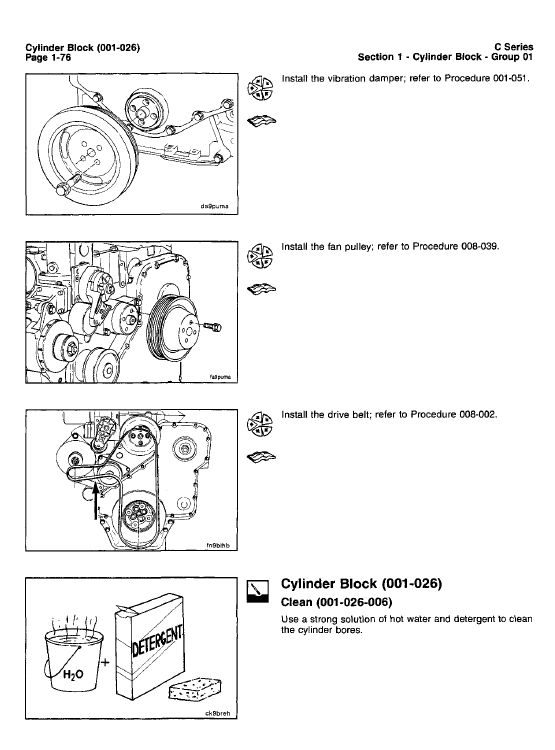 Cummins Series C Engine Workshop Service Manual