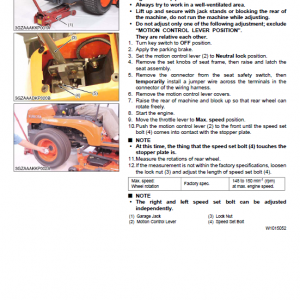 Kubota Zd221 Mower Workshop Service Manual