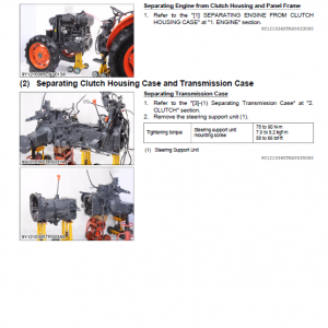 Kubota M5640su Tractor Workshop Service Manual