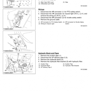 Kubota Mx5000 Tractor Workshop Service Manual