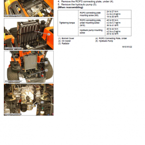 Kubota Zd321, Zd323, Zd326, Zd331 Mower Workshop Service Manual