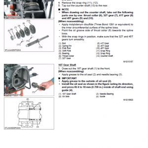 Kubota L3200 Tractor Workshop Service Manual