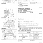 Kubota M4900, M5700 Tractor Workshop Service Manual